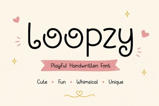 Loopzy Font
